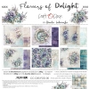 Flowers of Delight - zestaw papierów 30,5 x 30,5 cm Craft O’Clock - karta tytułowa
