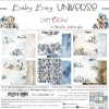 Baby Boy Universe - zestaw papierów 15,25 x 15,25 cm - karta tytułowa