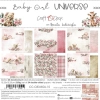 Baby Girl Universe - zestaw papierów 15,25 x 15,25 cm - karta tytułowa
