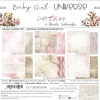 Baby Girl Universe - papiery bazowe 20,3 x 20,3 cm - karta tytułowa