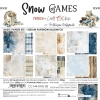 Snow Games - MIX - zestaw Basic 20,3 x 20,3 cm Craft O’Clock - karta tutułowa