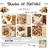 Shades of Nature - zestaw papierów 15,25 x 15,25 cm Craft O’Clock - karta tytułowa