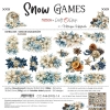 Snow Games - grafiki Flowers - Craft O’Clock - karta tytułowa