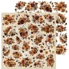 Shades of Nature - grafiki Flowers - Craft O’Clock - karta 1