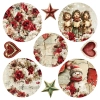 Spirit of Christmas - MIX - zestaw podstawowy - 20,3 x 20,3 cm Craft O’Clock - bonus