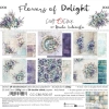 Flowers of Delight - zestaw papierów 20,3 x 20,3 cm Craft O’Clock - karta tytułowa